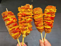 It tastes especially good right from the oven. Where To Find Korean Corn Dogs In New York City Eater Ny
