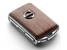 Volvo Key Fob Shell Linear Walnut 31659817 Volvo Dealer Accessories