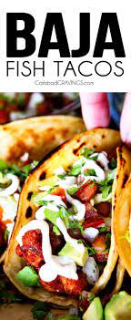 Best Crispy Baja Fish Tacos With Pico De Gallo White Sauce Video