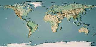 What Is A Physical Map In Geography Types Of Maps Political Climate Elevation And More