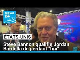 États-Unis : Steve Bannon qualifie Jordan Bardella de perdant "fini" •  FRANCE 24