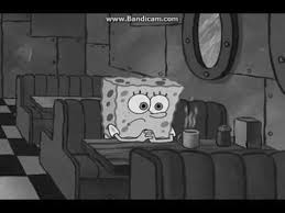 Spongebob black and white clipart. Spongebob Coffee Shop Black And White Youtube