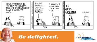 Dilbert Comic Strip Funny Project Management Office Employees Work Workplace Humour Project Management Quotes Work Humor Manager Humor