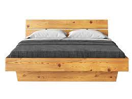 Weitere ideen zu rustikales bett, holzblockmöbel, rustikale möbel. Curby Wangenbett Mit Kopfteil Material Massivholz Rustikale Altholzoptik Fichte Geburstet 90 X 200 Cm Natur