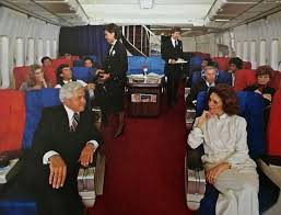 Pan Am 747 Sp First Class Cabin Vintage Airlines National Airlines American Airlines