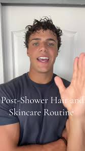 Post Shower Routine #fyp #foryoupage #skincare #hair #routine #shower  #showerroutine #pimple