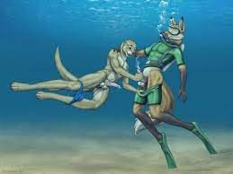 Underwater Anime Gay Porn