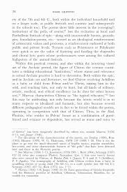 PUBLIC AND PRIVATE IN EARLY GREEK INSTITUTIONS OF EDUCATION