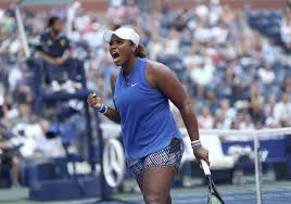 After missing the french open with a calf injury, simona halep is set to make her return at the inaugural bad homburg open a week before wimbledon begins. Us Open Tennis Surprise 23 Year Old Townsend Of Us Upsets Halep The Mainichi