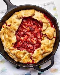 Recipe Easy Cast Iron Strawberry Pie Recipe Strawberry Pie Strawberry Pie Recipe Cast Iron Recipes