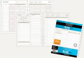 Two Pages Per Day Planner Refill Size 5 Refillable Planner Day Planners Day Runner