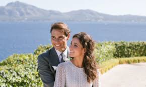 Framed wedding guest book with wooden hearts. Rafa Nadal Marries Mery Perello See Her Two Stunning Wedding Dresses Hello