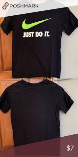 Black And Green Nike T Shirt Nike T Shirt Size L Black Neon Green Yellow Nike Tshirt Nike Neon Nike Shirts