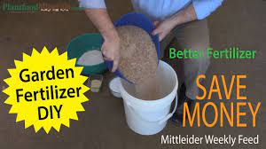 Microelement liquid fertilizer (contain humic acid). Mittleider Weekly Feed Make Garden Fertilizer Yourself Youtube
