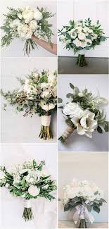 Mix it up and combine varieties—we love seeded eucalyptus with its silver dollar counterpart. 20 Best Greenery Wedding Bouquets Roses Rings Greenery Wedding Bouquet Green Wedding Bouquet Flower Bouquet Wedding