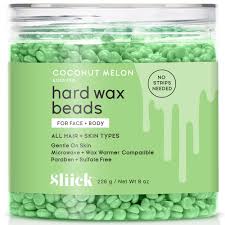 Amazon.com : Sliick Coconut Melon Hard Wax Beads for Hair Removal - DIY  At-Home Waxing for Face & Body, No-Strip Formula, 16 oz : Beauty & Personal  ...