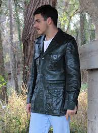 Dark Blue Leather Jacket Streetwear Men Hipster Leather Etsy Hipster Mens Fashion Leather Jacket Hipster Jackets