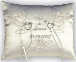 Wedding Ring Cushion Personalised Wedding Ring Cushions Great Gift Personalized Wedding Rings Ring Pillow Wedding Wedding Ring Cushion