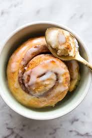 Cinnamon Roll For One No Yeast The Big Man S World Recipe In 2020 Recipes Cinnamon Rolls Healthy Cinnamon Rolls