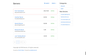 Join a java edition minecraft server that fits your gameplay. Denireilly Minecraft Servers List Lite Githubmemory