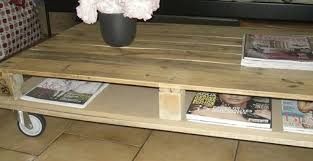 Plus complexe, la jardinière murale en palette étonnera vos amis. Tuto Fabriquer Une Table Basse En Palettes M6 Deco Fr
