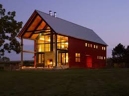 While the term barndominium used to refer to a metal building, this collection showcases mostly traditional house plans with the barn look. Building A Pole Barn Home Kits Cost Floor Plans Designs