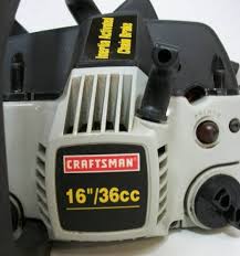 The craftsman® lineup of gas chainsaws, cordless chainsaws, and corded chainsaws. Craftsman Chain Saw 36cc Model 358 350560 With 16 Inch Bar And Case On Popscreen