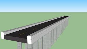 How to draw confederation bridge. Beam Bridge 3d Warehouse