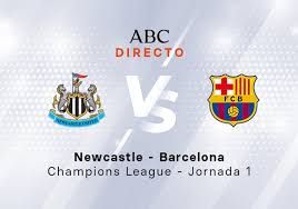 Newcastle - Barcelona, estadísticas del partido de la Liga de Campeones