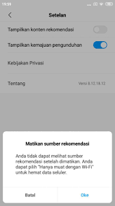 Lalu buka opsi advanced settings dan nonaktifkan opsi. Inilah Cara Mudah Menghilangkan Iklan Di Hp Xiaomi Dan Redmi