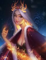 Happy Holidays By Zolaida Deviantart Com On Deviantart Fantasy Images Fantasy Fantasy Characters