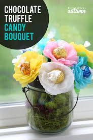 Flowers and these animated pictures were created using the blingee free online photo editor. Make A Chocolate Truffle Candy Bouquet Perfect For Moms And Teachers It S Always Autumn
