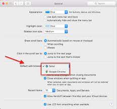 Set google as default mac. How To Change A Default Browser In Mac Os X Technobezz