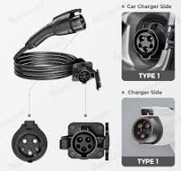 J1772/Type 1 EV Charger Extension Cable Compatible for All SAE J1772  Chargers