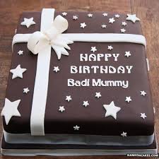 Share your feelings in an awesome and cool way. Happy Birthday Badi Mummy Cake Images