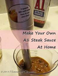 Homemade hot sauce recipe that tastes just like frank's hot sauce! Jo S Copycat A1 Steak Sauce Homestead Chronicles Recipe Steak Sauce A1 Steak Sauce Homemade Recipes