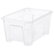 Samla Box Clear 15 X11x5 3 Gallon Ikea Ikea Ikea Samla Storage Boxes