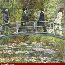 Not This But A Zebra Crossing Bridge Could Be Interesting Beatles Art Appropriation Art Pictures