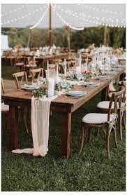 Top 14 Must See Rustic Wedding Ideas For 2019 Wedding Table Decorations Rustic Elegan Rustic Wedding Table Setting Rustic Wedding Table Long Table Wedding