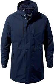 Craghoppers Men S Eoran 3 In 1 Hooded Jacket Blue Navy S Hooded Jacket Men Hooded Jacket Jackets