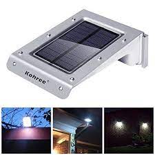 Outdoor solar lights are available in a wide range of styles, including everything from regular area lights to spotlights, floodlights, wall lights, and more. Kohree 20 Led Bright Solar Powered Motion Sensor Light Outdoor Garden Patio Path Wall Mount G Motion Sensor Lights Outdoor Solar Motion Lights Backyard Fences