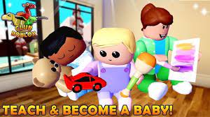 Roblox is eager to foster this area: Become A Baby Club Roblox By Block Evolution Studios New Update A World Of Possibilities Adopt A Baby Build A Home Furnish A Roblox Infant Adoption Mini Games