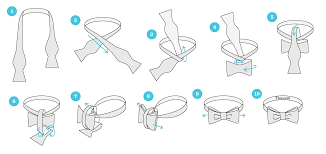 How to tie a tie: How To Tie A Bow Tie Bow Tie Instructions Bow Tie Knot Neck Tie Knots