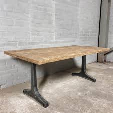Shop our best selection of glass top end tables & side tables to reflect your style and inspire your home. Industrial Dining Table Cast Iron Legs 5cm Sunburned Reclaimed Oak Top Dt69
