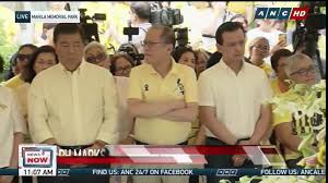 Shortly after, cory and her family returned to bury ninoy; Look Scenes From The Manila Memorial Park Where A Mass Is Being Held For Ninoy Aquino 039 S 35th Death Anniversary Abs Cbn News Channel Scoopnest