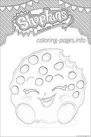 Print Shopkins Kooky Cookie Shoppies Coloring Pages Coloring Pages Coloring Books Shopkins Colouring Pages
