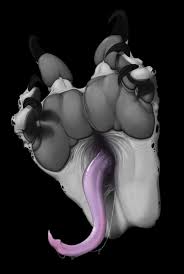 Rule 34 Dev - general:[ambiguous_gender barefoot claws feet  foot_fetish foot_focus humanoid_feet lesserhybrid ovipositor  paws plantigrade simple_background slime soles solo toe_claws  toes tongue] artist:[kredri ...