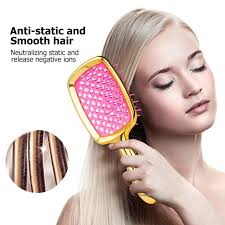 Tina Sarı Yeşil Saç Açma Fırçası