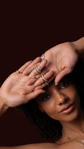 Forever elegant — The Viola Ring features a striking trio of step cut  gemstones. An emerald cut centre, with two perfectly proportioned baguette  cuts either side. Stacked with The Emerald Harper Bezel