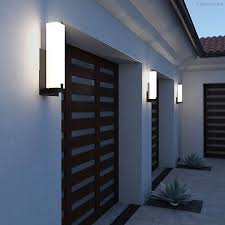 Shown In Bronze Finish Led Outdoor Wall Lights Modern Outdoor Lighting House Lighting Outdoor